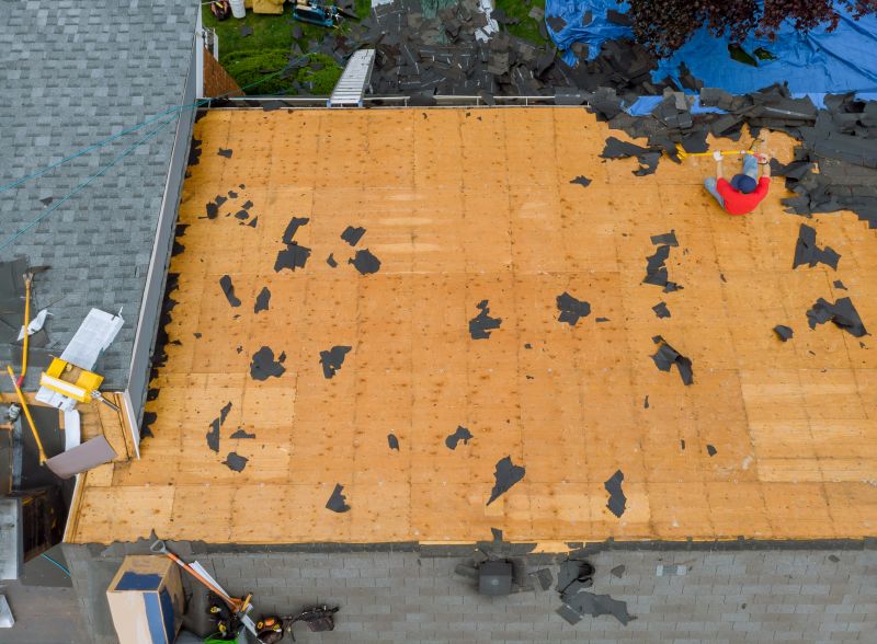 A Frame Roof Installation in Nashua, NH
