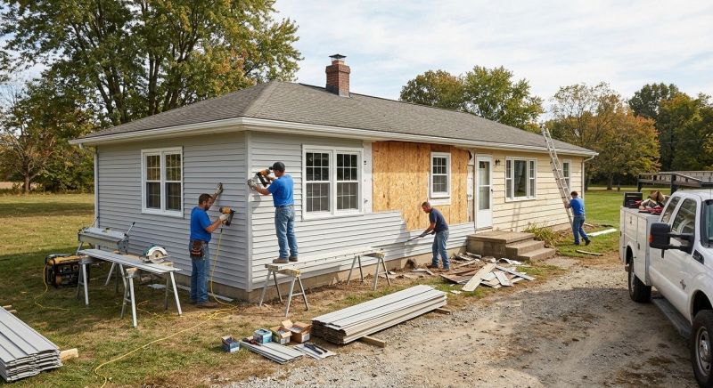 Damaged Siding Replacement in Norwalk, CT