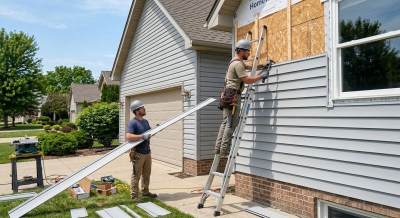 Garage Siding Installation in Nashua, NH