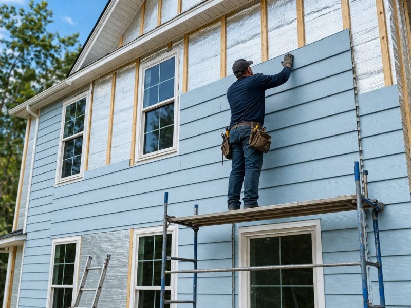 Insulated Siding Installation in Danbury, CT