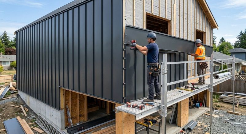 Metal Paneling Installation in Boston, MA
