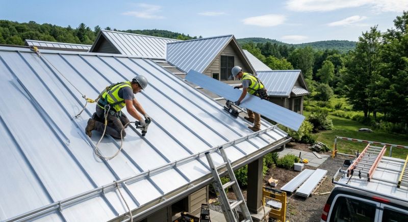 Sheet Roofing Installation in Fredericksburg, VA