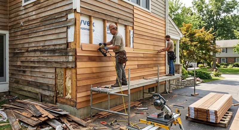 Wood Siding Service in Boston, MA
